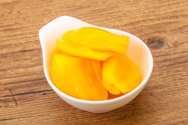 Kasede konserve Jackgruit atıştırmalığı