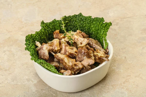 Kavanozda baharatlı kuzu eti