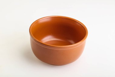 Mutfak için renkli boş kase izole