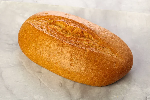 Crosta Fatta Casa Pane Bianco Isolato — Foto Stock