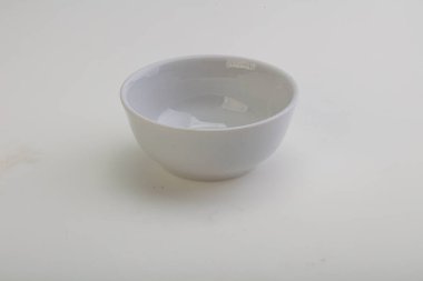 İzole edilmiş servis için beyaz leke kasesi