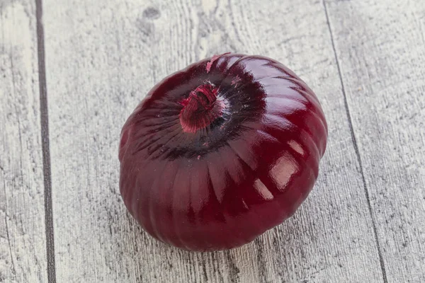 Ripe Red Onion Cooking Isolated — Stock Photo, Image