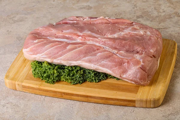 生豚ロース肉料理 — ストック写真