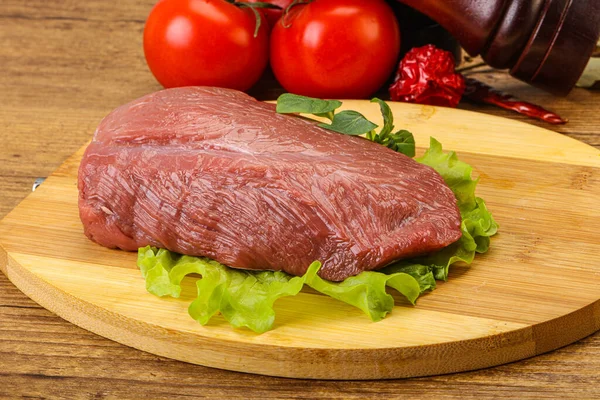 Carne Res Cruda Para Cocinar — Foto de Stock