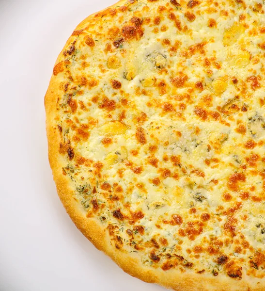 Traditionelle Italienische Pizza Mit Vier Käsesorten — Stockfoto