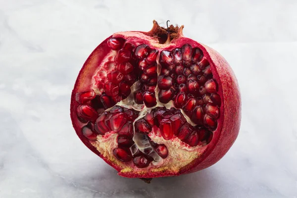 Fruta Granada Jugosa Rubí Dulce Madura — Foto de Stock
