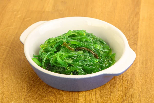 日本传统素食海藻沙拉 — 图库照片