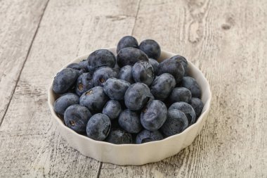 Olgun, tatlı, doğal yabanmersini yığını. 