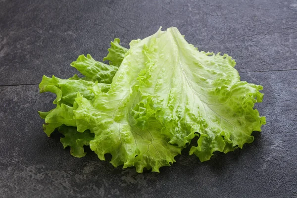 Fresh Green Salad Lettuce Leaves Heap — Stock Photo, Image