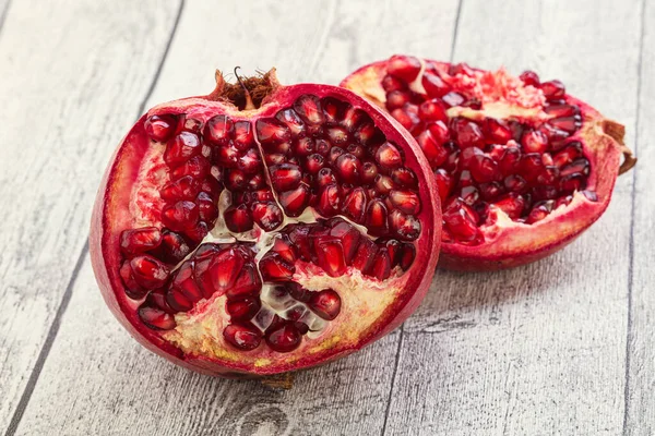 Fruta Granada Jugosa Rubí Dulce Madura — Foto de Stock