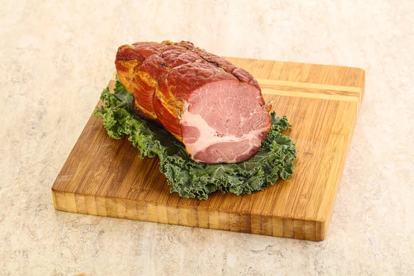 맛있는 돼지고기 고기는 놓아두었다 — 스톡 사진