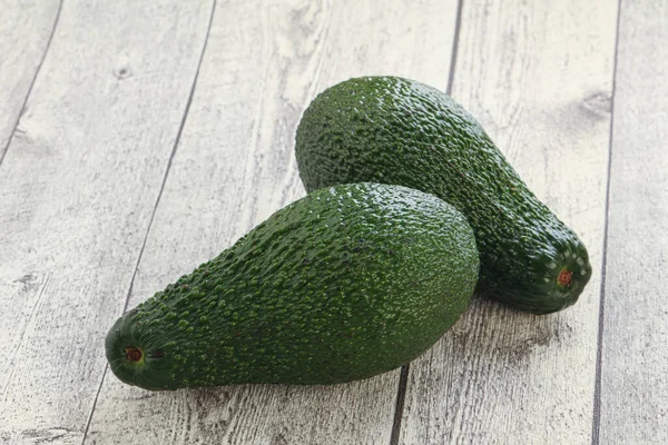 Färsk Mogen Grön Ekologisk Exotisk Avokado Supermat — Stockfoto