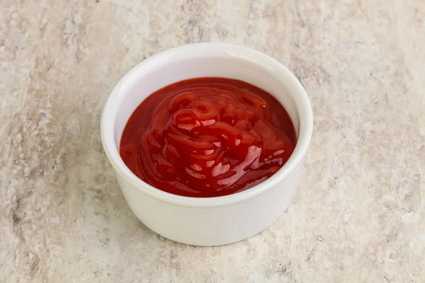 Scharfe Und Würzige Sriracha Sauce Der Schüssel — Stockfoto