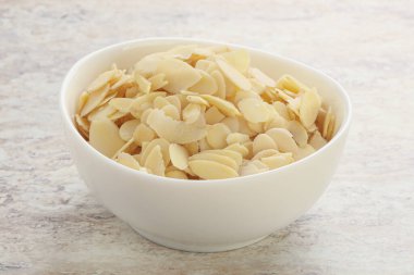 Mutfak ve yemek için badem fıstığı dilimleri