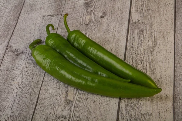 Reif Lecker Würziger Grüner Pfeffer Halapenjo — Stockfoto