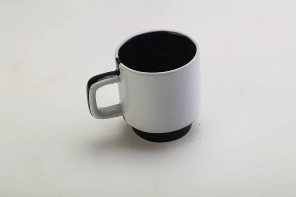 Taza Vacía Para Café Aislado — Foto de Stock