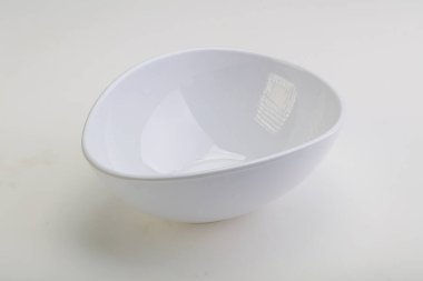 İzole edilmiş servis için beyaz leke kasesi