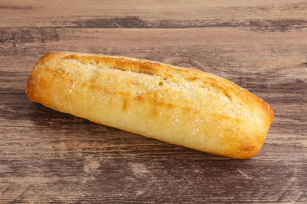 Pão Pão Crosta Para Lanche Isolado — Fotografia de Stock
