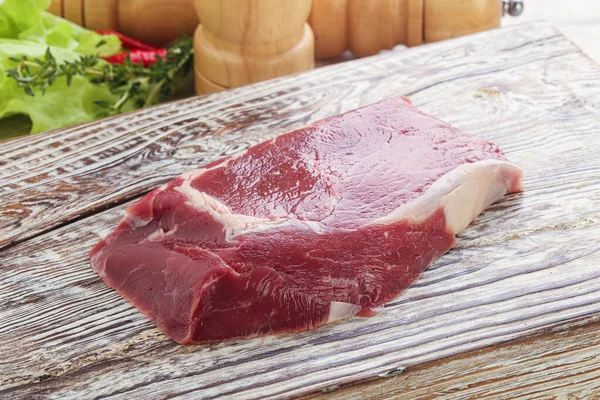 Roh Rib Eye Beef Prime Steak Schwarzer Angus — Stockfoto