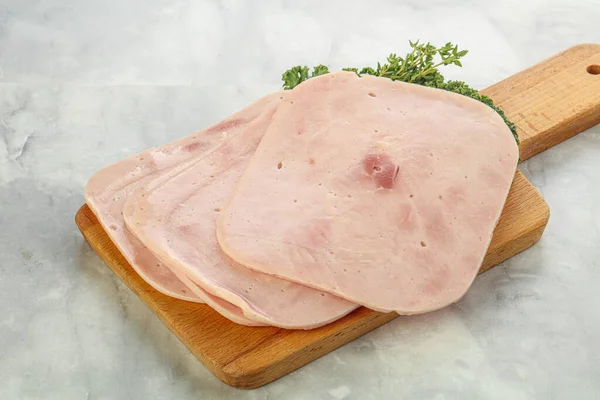 Snacks Van Varkensvlees Aan Boord — Stockfoto