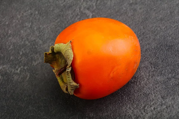 Dojrzałe Słodkie Smaczne Owoce Persymony — Zdjęcie stockowe