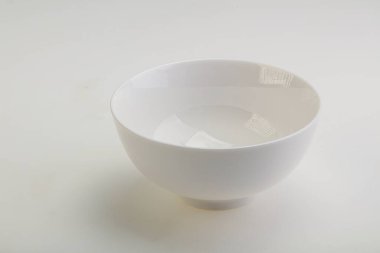 İzole edilmiş servis için beyaz leke kasesi