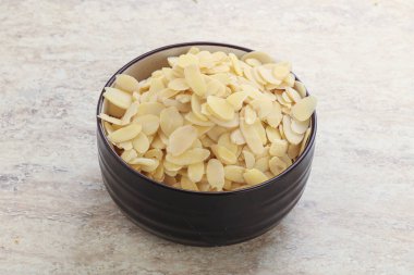 Mutfak ve yemek için badem fıstığı dilimleri