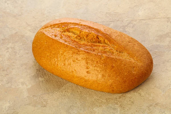 Caseiro Crosta Pão Branco Pão Isolado — Fotografia de Stock