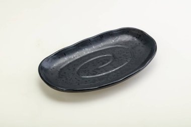 Mutfak için boş renk tabağı izole edildi