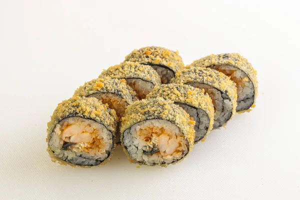 Japanse Keuken Tempura Roll Met Vis — Stockfoto