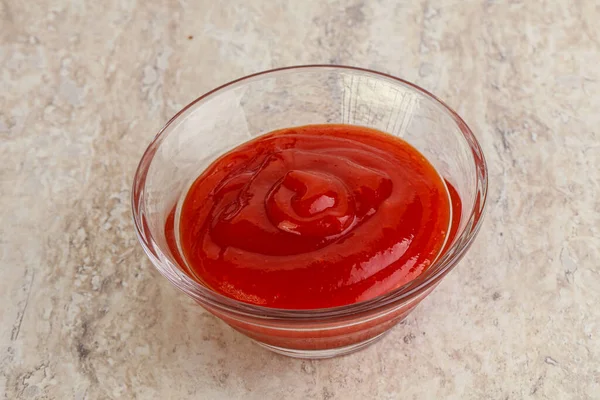 Hot Spicy Sriracha Sauce Bowl — Stock Photo, Image