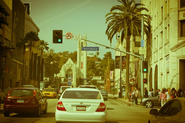 Hollywood Boulevard — Zdjęcie stockowe