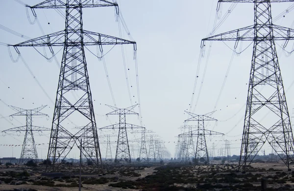 Power towers Stock Picture