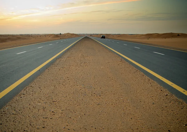 Пустынная дорога Лицензионные Стоковые Фото