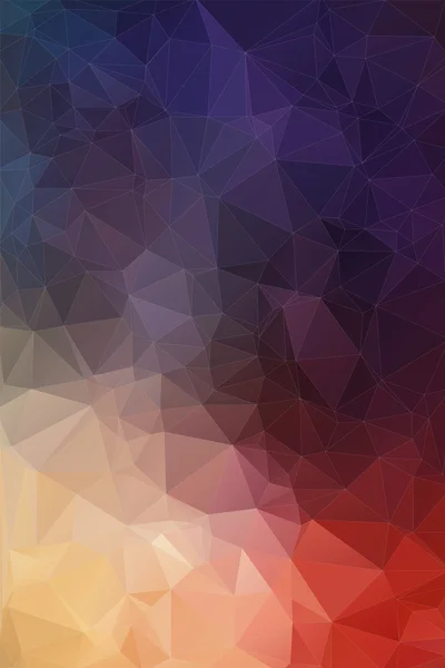 Abstrakt polygonal bakgrund. — Stock vektor