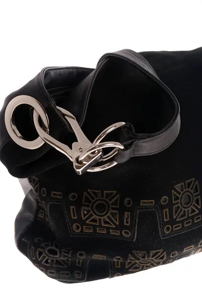 Bolso femenino negro — Foto de Stock