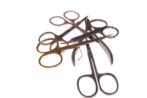 Nehtové nůžky — Stock fotografie