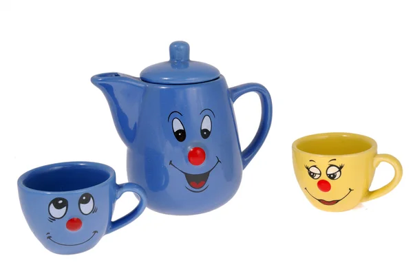 Tea mugs and coffee cups — Stock Photo, Image