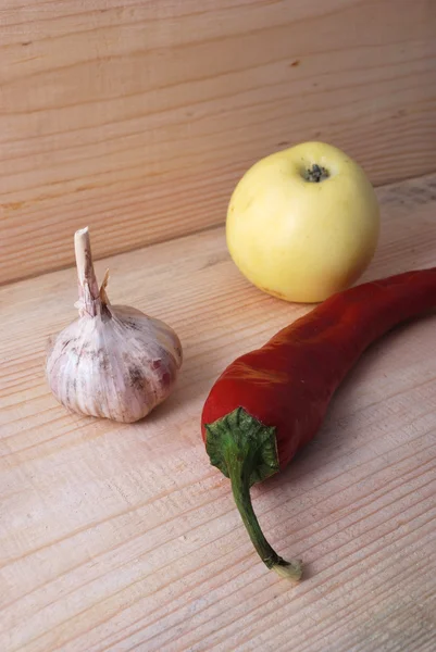 Collection of fruits and vegetables — Stock Photo, Image