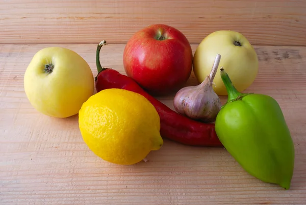 Inzameling van groenten en fruit — Stockfoto