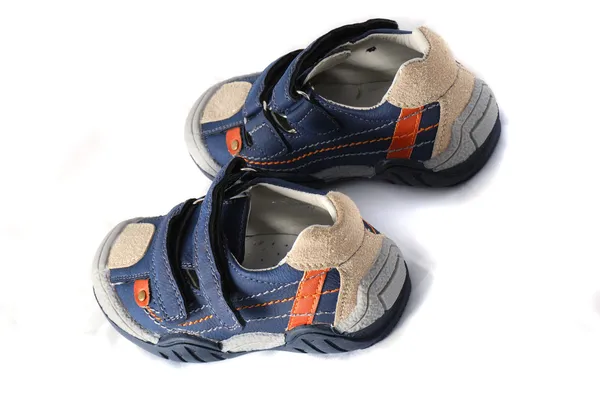 Летняя детская обувь — стоковое фото