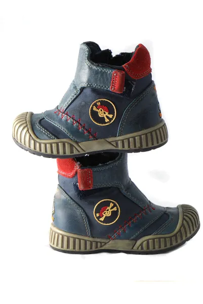 Herfst children's boot — Stockfoto