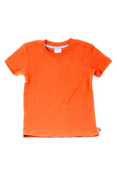 オレンジ色の t シャツ — ストック写真
