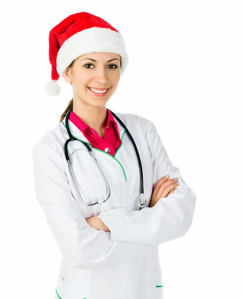 Pai Natal médico — Fotografia de Stock