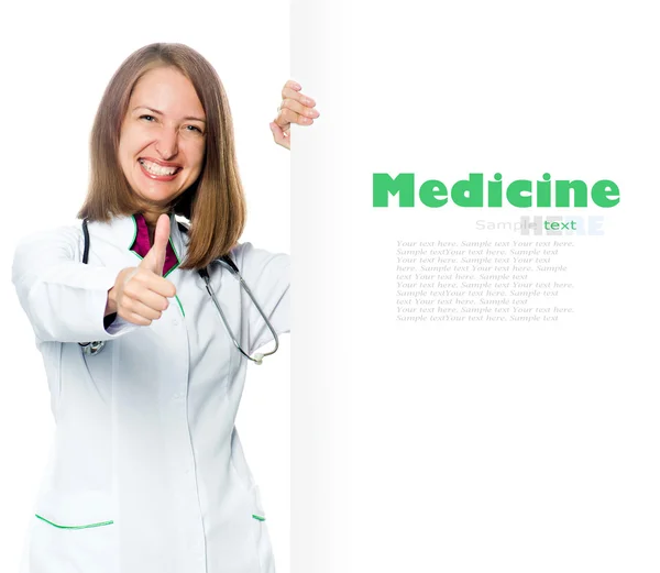 Friendly medical doctor — Stock Photo, Image