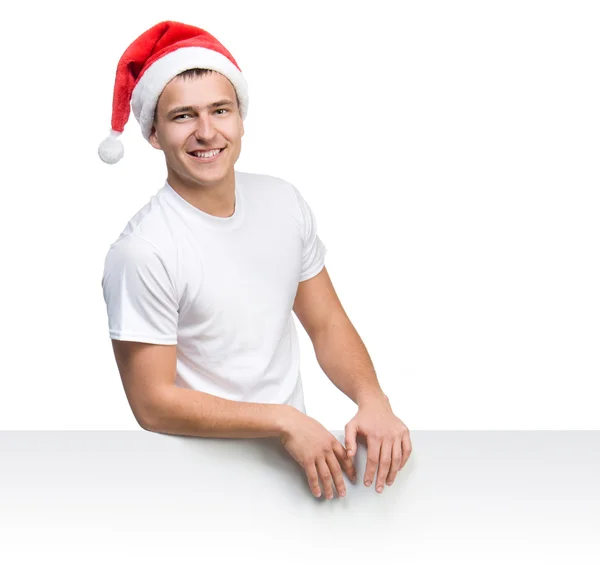 Santa pojke — Stockfoto