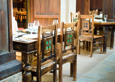 Kapalı Restoran boş