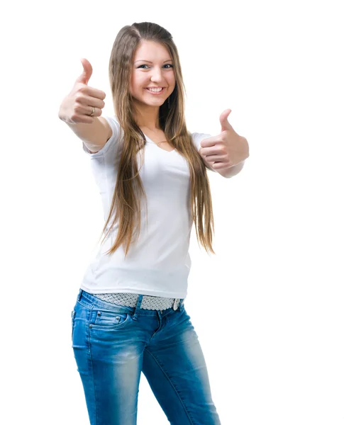 Schöne junge Frauen — Stockfoto