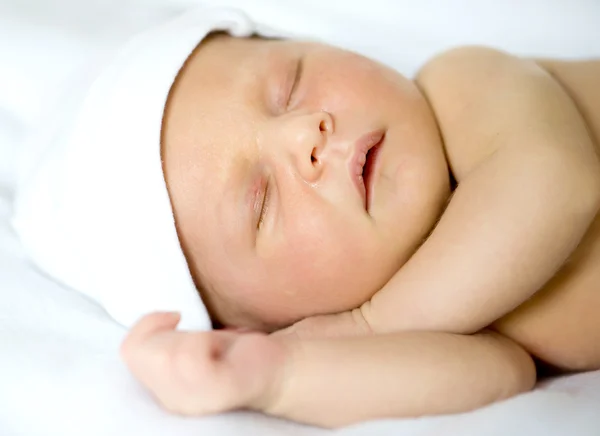 Bambino appena nato che dorme — Foto Stock