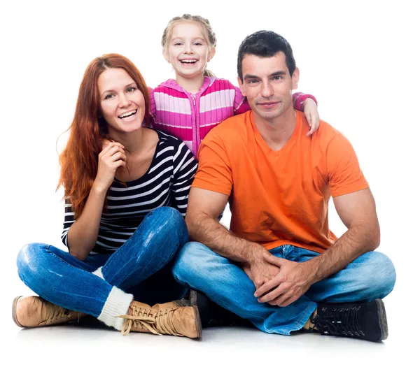 Gelukkige familie — Stockfoto